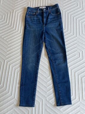 Aritzia Denim Forum, Lola high rise skinny jean, Blue, 28W